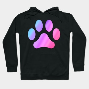 Rainbow Cat/Dog Paw Hoodie